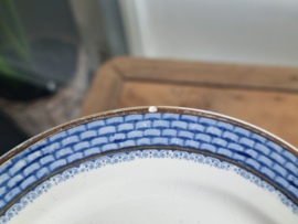 Societe Ceramique Serveerset Elvira blauw