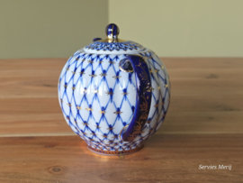 Lomonosov blauw Cobalt Net theepot 0,6 liter