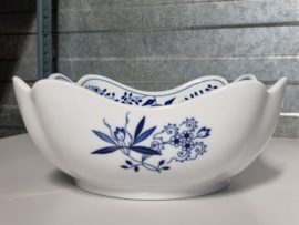 Zwiebelmuster Hutschenreuther hoge vierkante schaal 25 cm