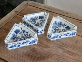 Blue Danube set van 3x Asbak