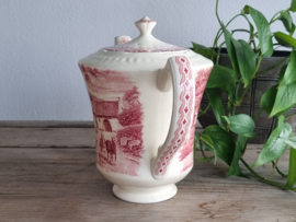 Boerenhoeve Rood Societe Ceramique koffiepot