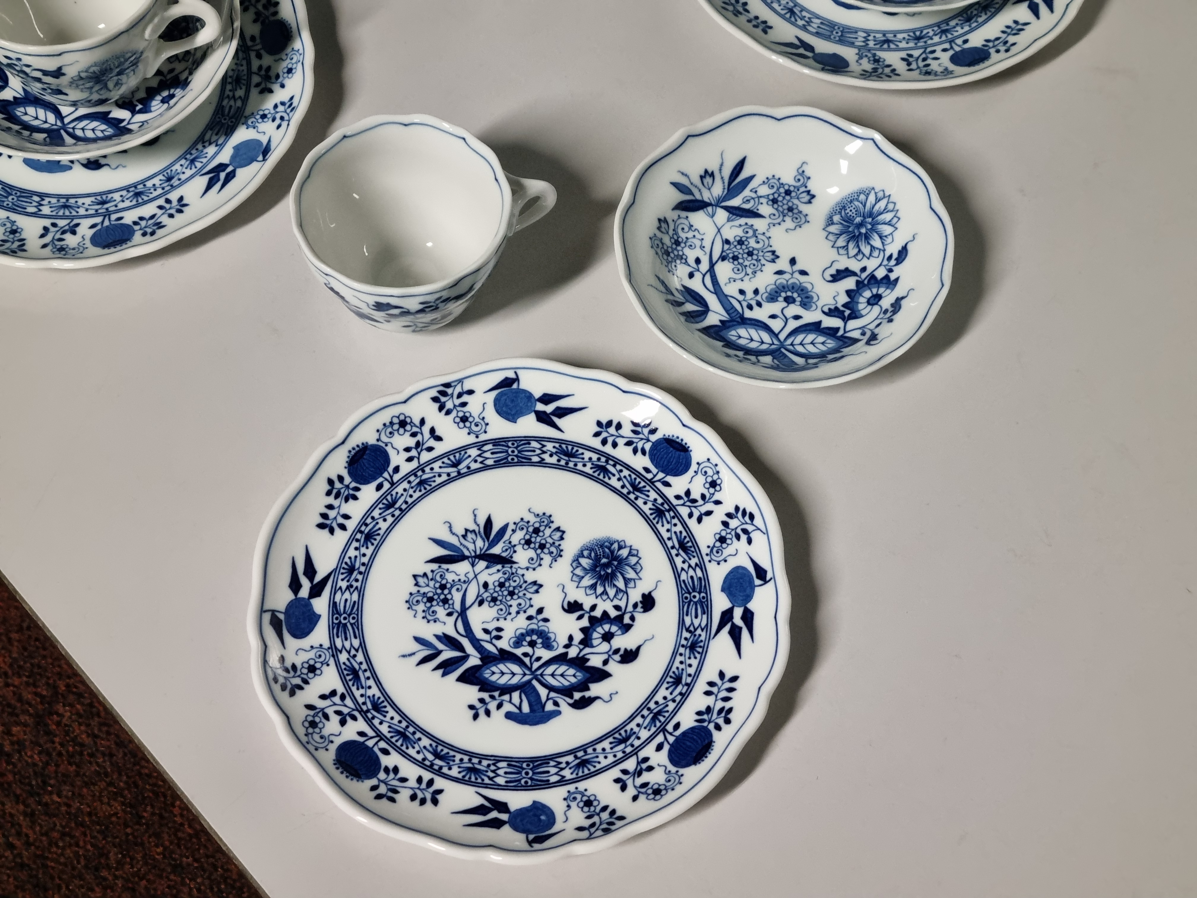 Zwiebelmuster Hutschenreuther compleet koffieservies theeservies 8 personen