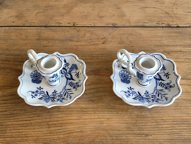 Blue Danube set 2x Kaarsenkandelaar Blaker