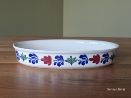 Boerenbont Boch ovale ovenschaal 32,5 cm