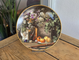 Mosa Maastricht wandbord 'Stilleven met Veldbloemen' 21 cm