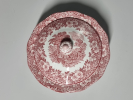 Engels rood Enoch Wedgwood Woodland Dekschaal Terrine