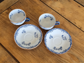 Rorstrand Ostindia East Indies set 2x Thee Kop en schotel 8 cm (Aardewerk)