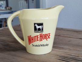 Vintage geel pastel Kan White Horse Scotch Whisky
