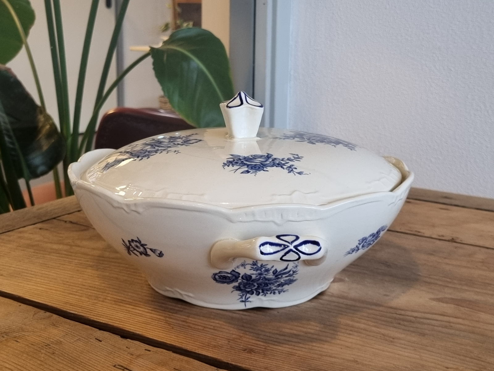 Boch Rhodia Dekschaal Terrine 26 cm (grootste maat)