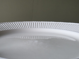 Wedgwood Edme set 6x ontbijtbord 22,5 - 23 cm met bestekskrasjes
