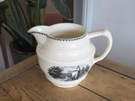Landschap Zwart Société Céramique Kan nr. 2 (chipje onderrand)