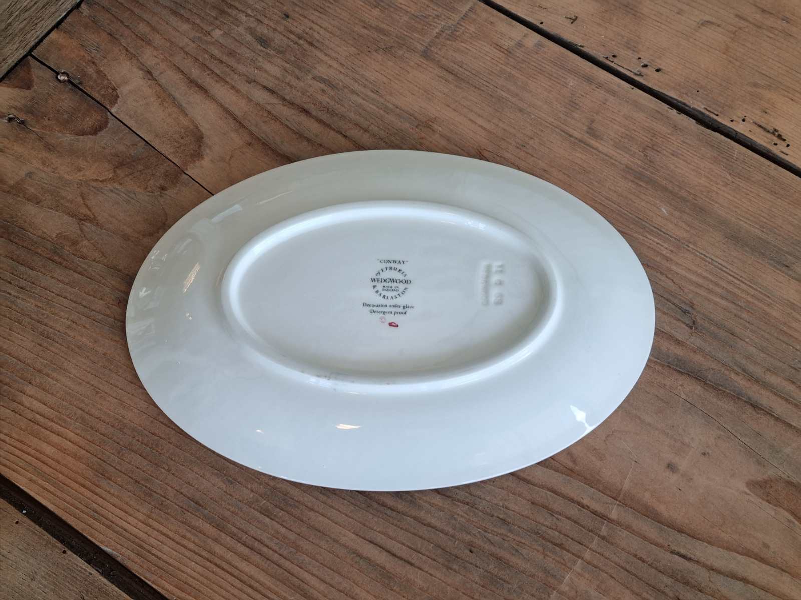 Wedgwood Conway ovaal schaaltje 23 cm