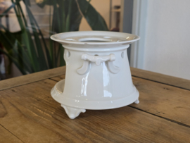 Petrus Regout wit theelicht (geen stempel, chipje)