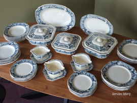 Victoria groen Societe Ceramique Eetservies 12 personen