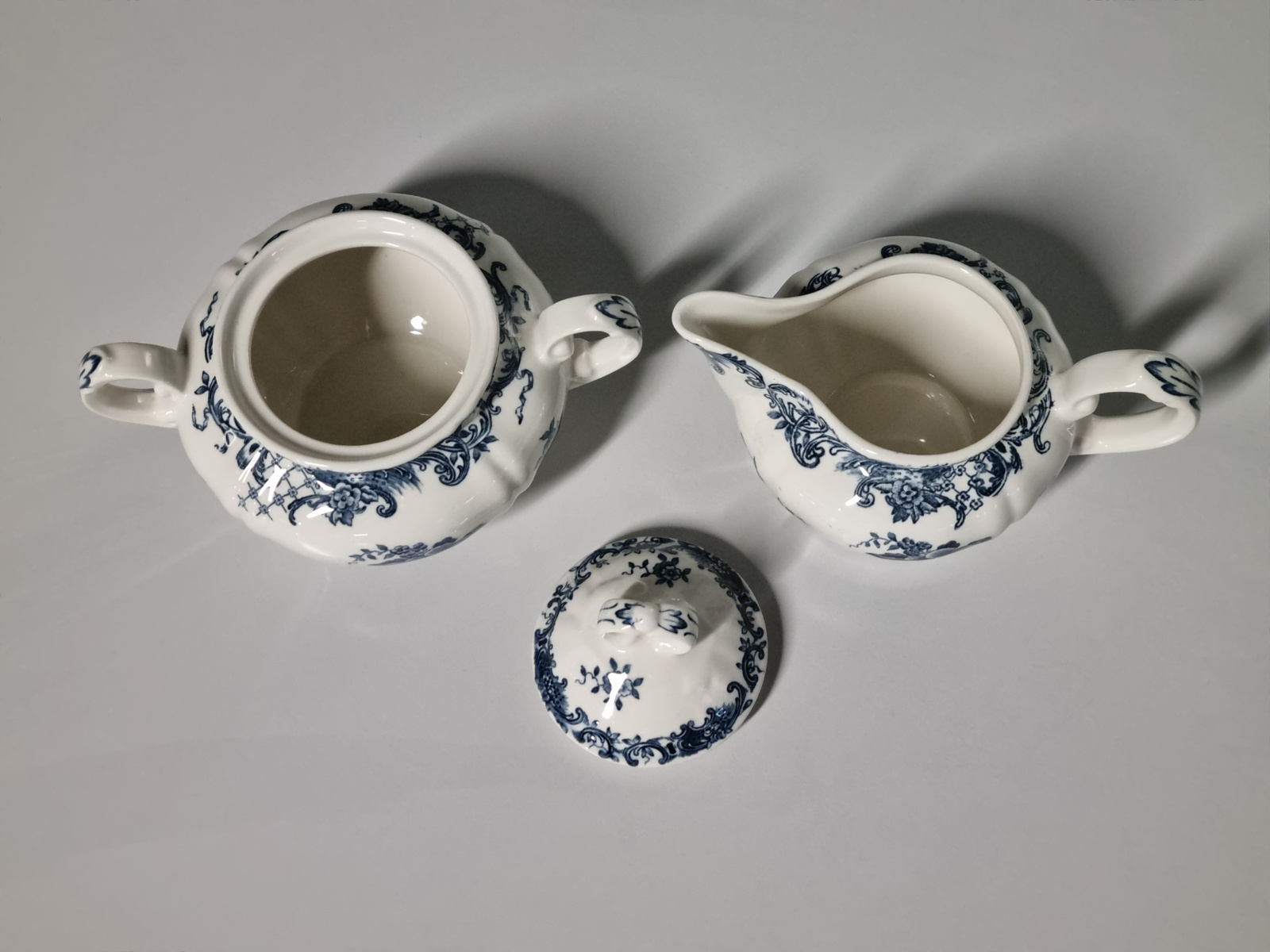 Villeroy en Boch Valeria blauw Roomstel (gewone model)