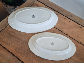 Royal Boch Kitchen set 2x ovale serveerschalen 30 en 35 cm