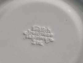 Engels rood English Ironstone Tableware EIT hoge ronde schaal 22 cm (kasteel)