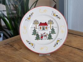 Wedgwood Windsor Christmas Kerstservies Bord 18,5 cm
