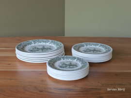 Wedgwood Metallised Hotelware borden set 18-delig hotelporselein
