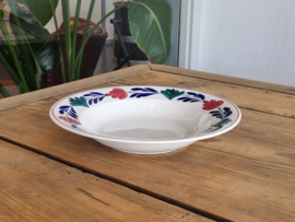 Oud Boerenbont Societe Ceramique 483a diep bord 23,5 cm
