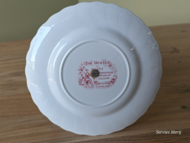 Engels rood The Hunter by Myott Etagere 2-laags