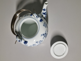 Zwiebelmuster Huttensteinach Chocoladeketel met zilveren greep