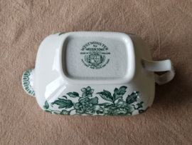 Engels groen Wood & Sons Westminster sauskom