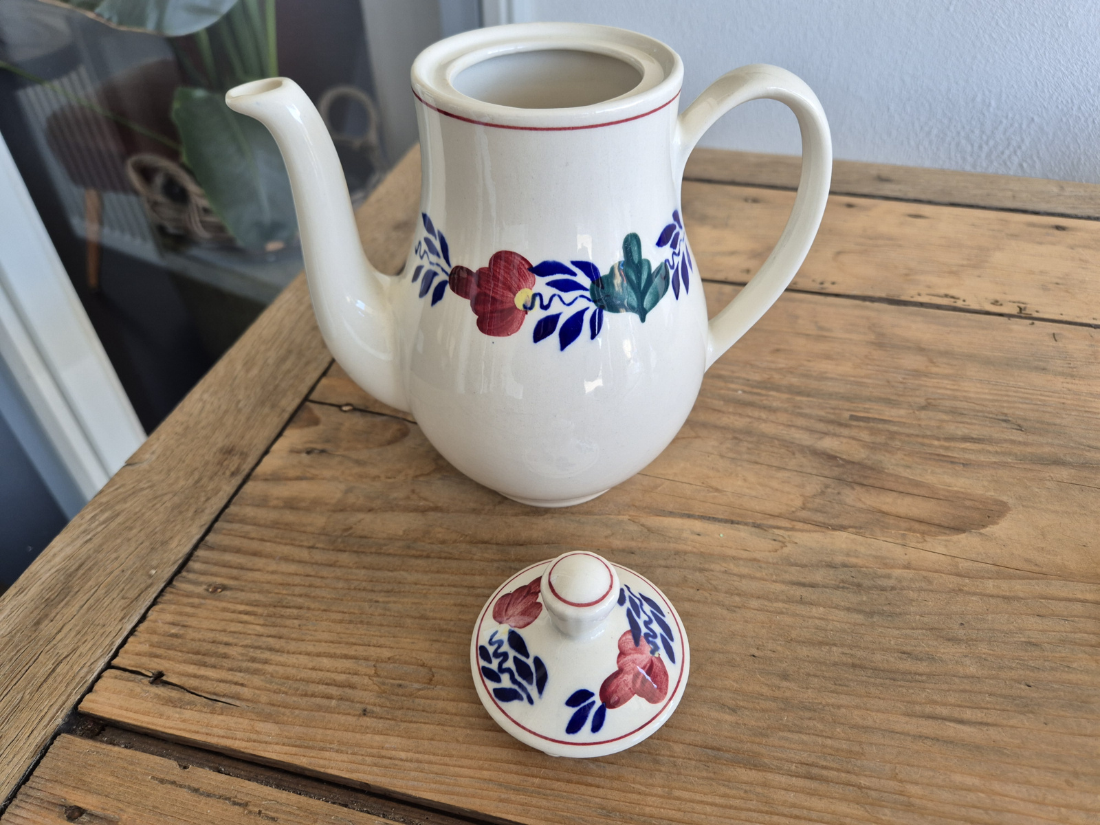 Boerenbont Boch los deksel voor Koffiepot model Zeeland