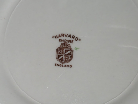 Engels gekleurd Empire England Harvard plat dinerbord 26 cm