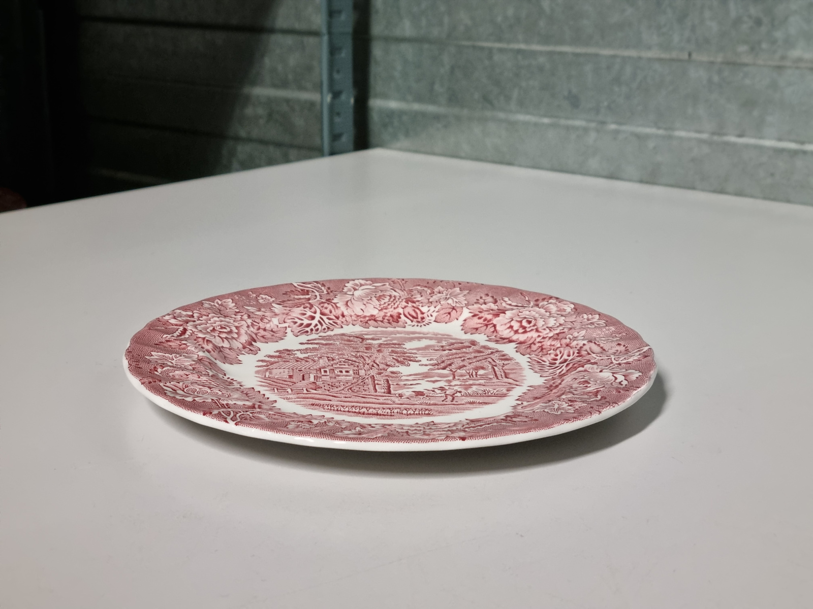 Engels rood English Scenery Woods Ware Ontbijtbord 20 cm