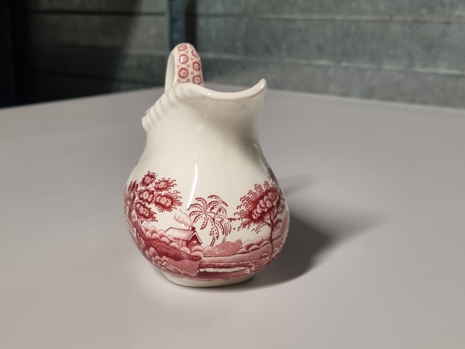 Engels Copeland Spode's Tower rood Roomstel (robuust model)