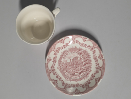 Engels rood Ironstone EIT Ltd England kop en schotel