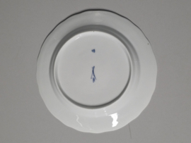 Zwiebelmuster Huttensteinach Bord (golvende rand) 17 cm