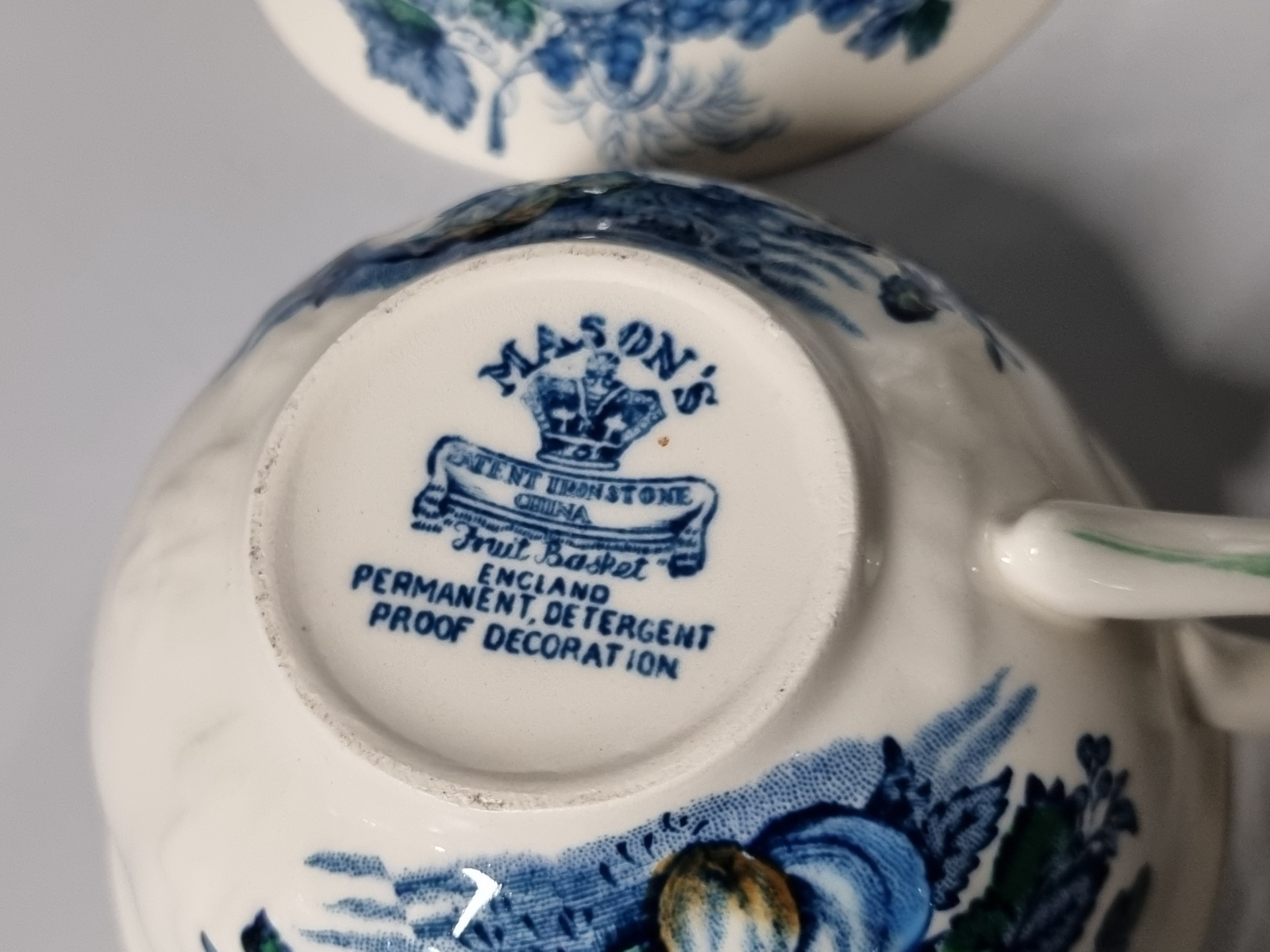 Engels Mason's Fruit Basket set 4x los Kopje