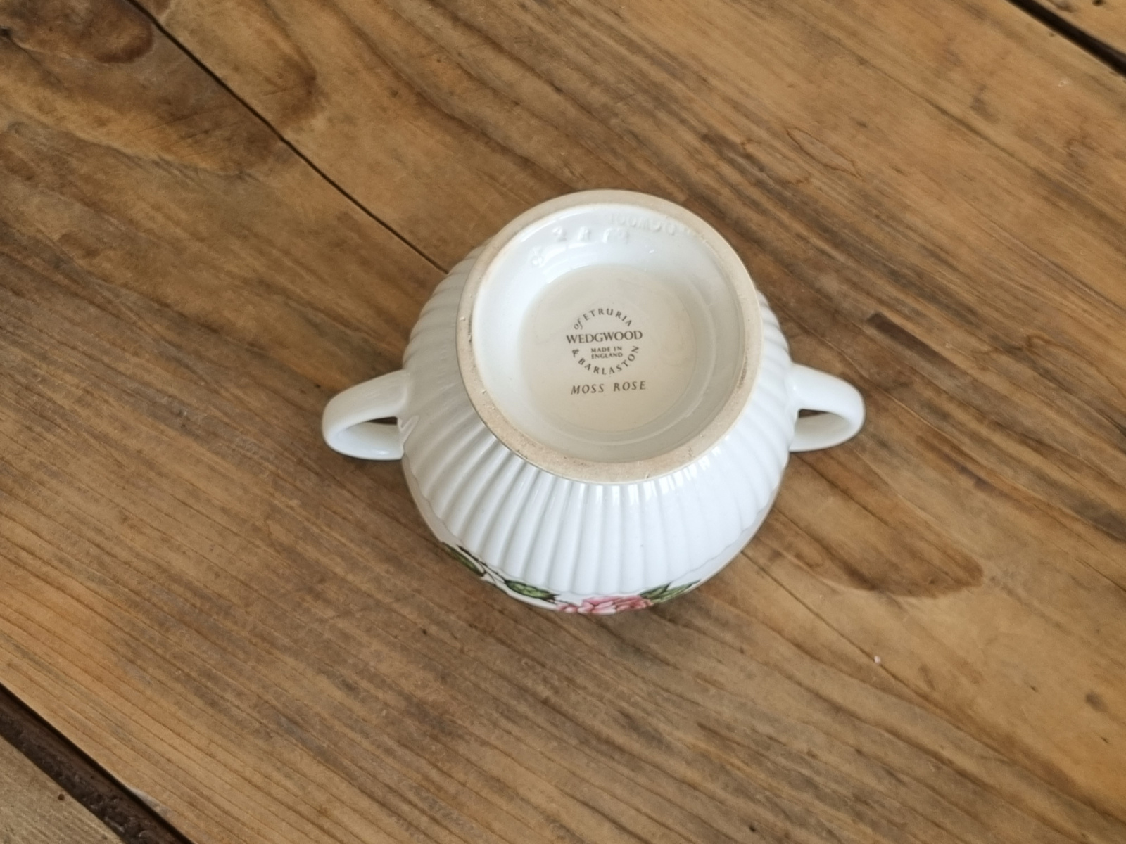 Wedgwood Moss Rose suikerpot zonder deksel