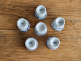 Rorstrand Ostindia East Indies set 6x Eierdopje (Aardewerk)
