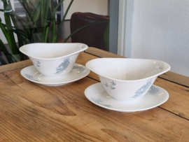 Societe Ceramique Waterland Eetservies Koffie Theeservies 10 persoons
