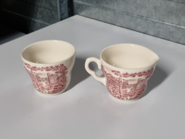 Engels rood Ironstone EIT Ltd England Roomstelletje (kasteel)