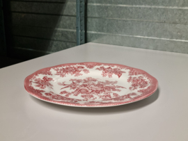 Engels rood Enoch Wedgwood Asiatic Pheasants plat dinerbord 25,5 cm