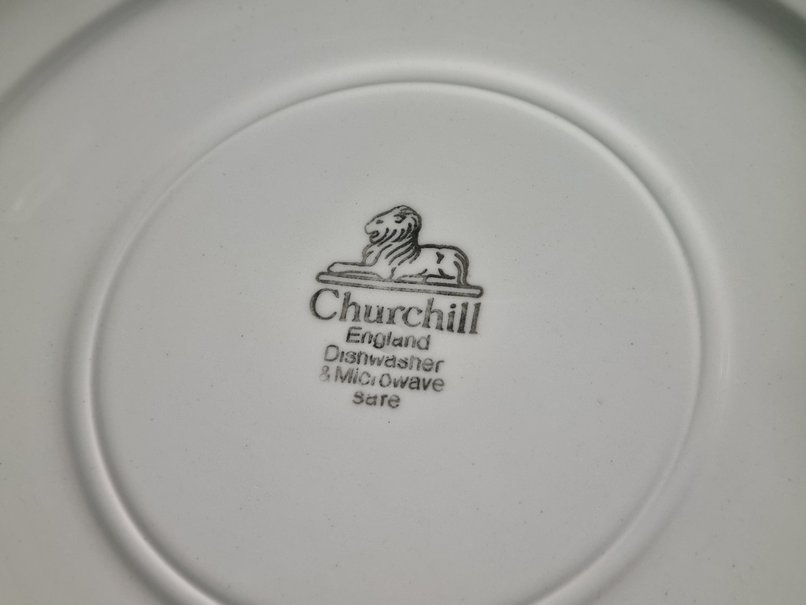 Engels blauw Churchill Zwiebelmuster plat Dinerbord 26,5 cm
