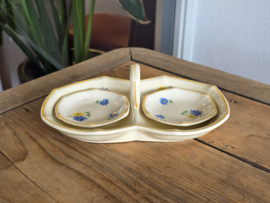 Societe Ceramique Serveersetje korenbloemetje