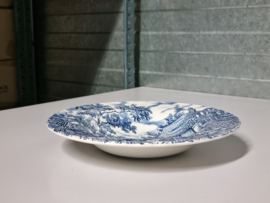 Engels blauw The Hunter by Myott diep bord 23 cm