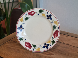 Boerenbont 417 Societe Ceramique Dinerbord 25 cm (creme)