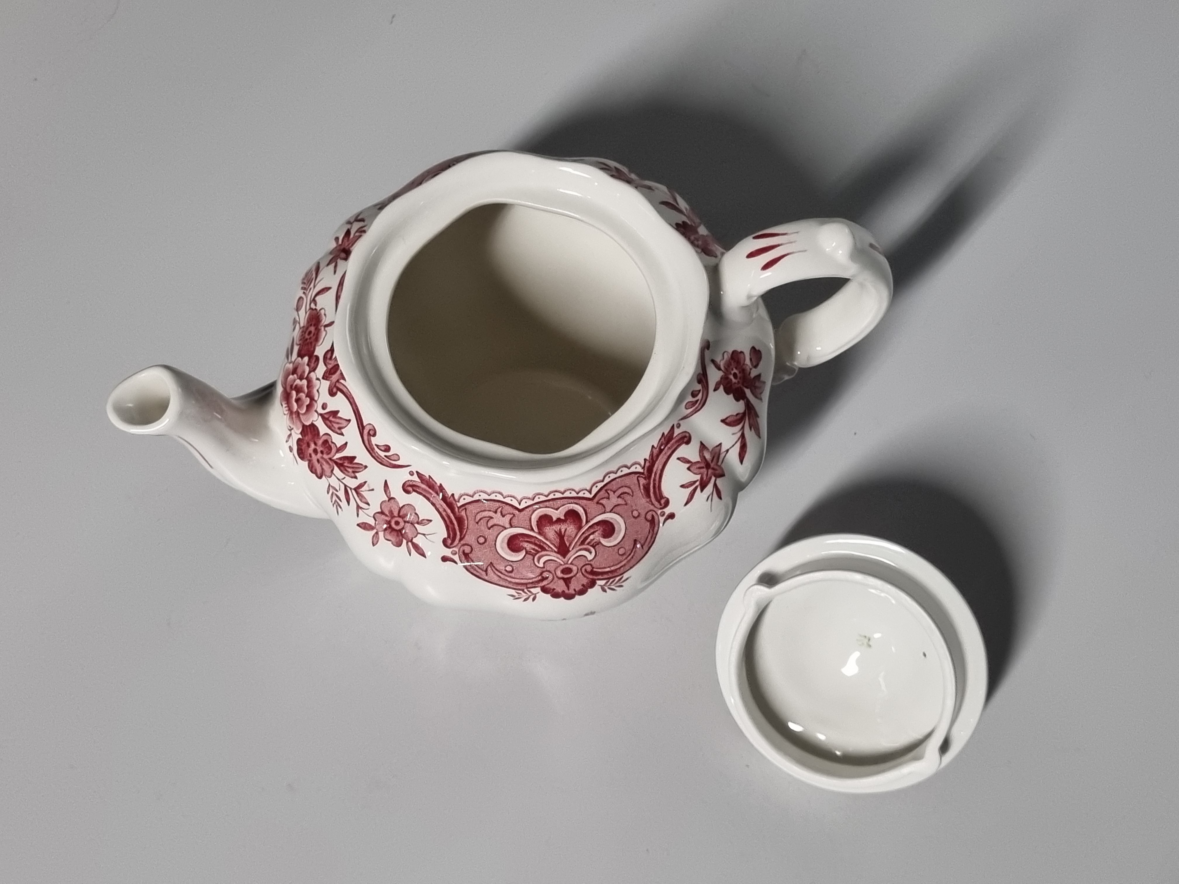 Engels rood Ridgway Windsor Theepot