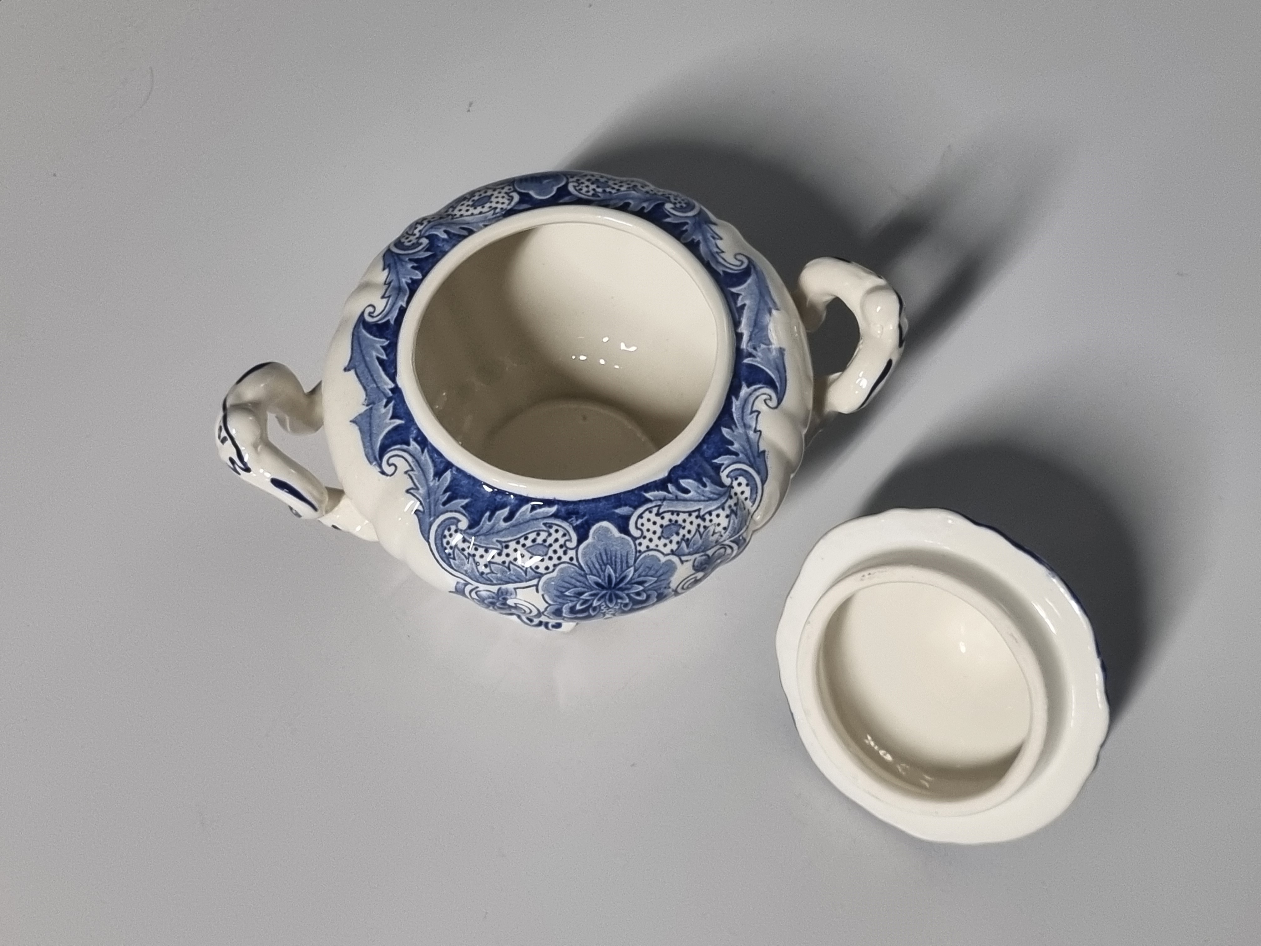 Boch BFK decor Dordrecht blauw Suikerpot