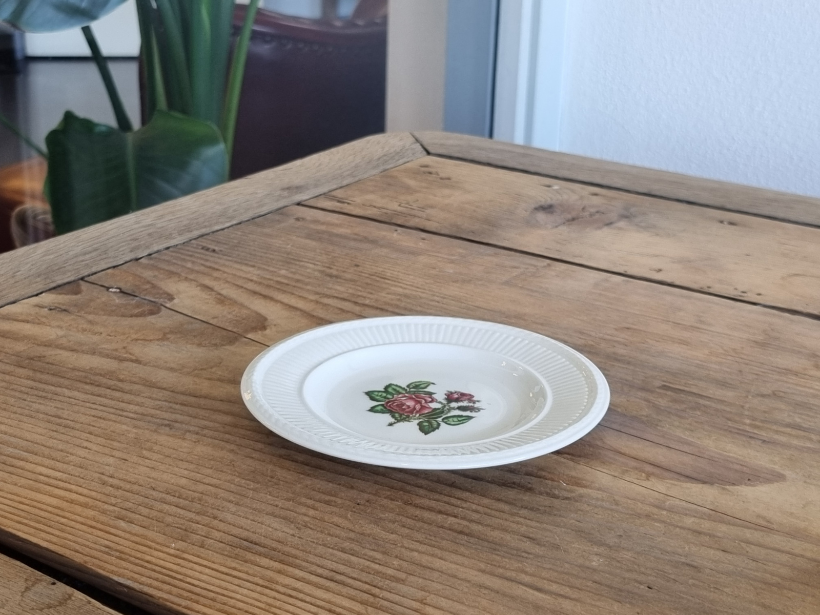 Wedgwood Moss Rose klein bordje 13 cm