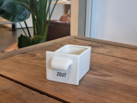 Royal Boch Kitchen kleine Lade met tekst Zout