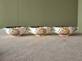 Engels Palissy Game Series set 6x Soepkom met schotel