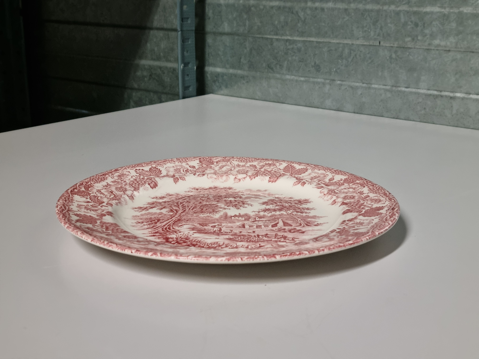 Engels rood Ironstone EIT Dinerbord 24,5 cm (herder)