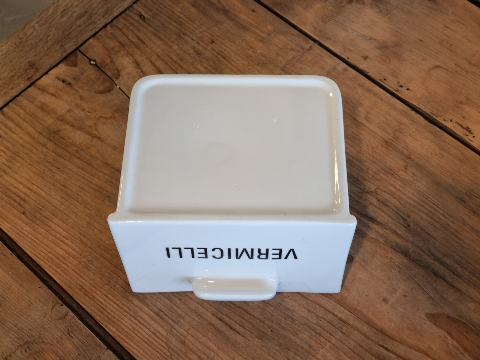 Royal Boch Kitchen grote Lade met tekst Vermicelli